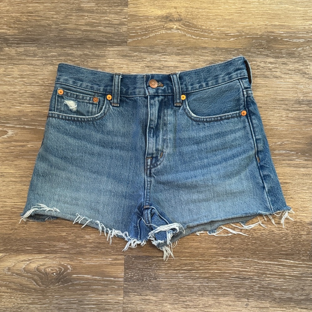 Madewell Relaxed Denim Shorts - Indigo